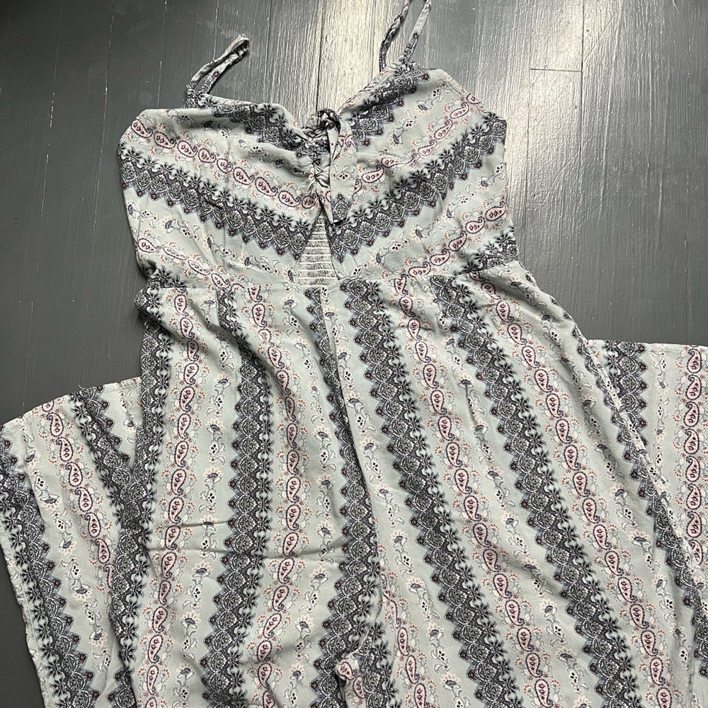 Stylish XL Patterned Jumpsuit Romper